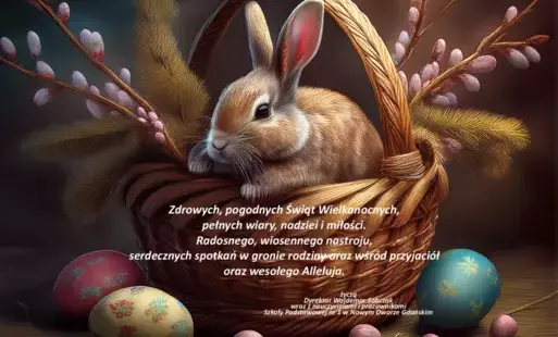 kartka wielkanocna 2025